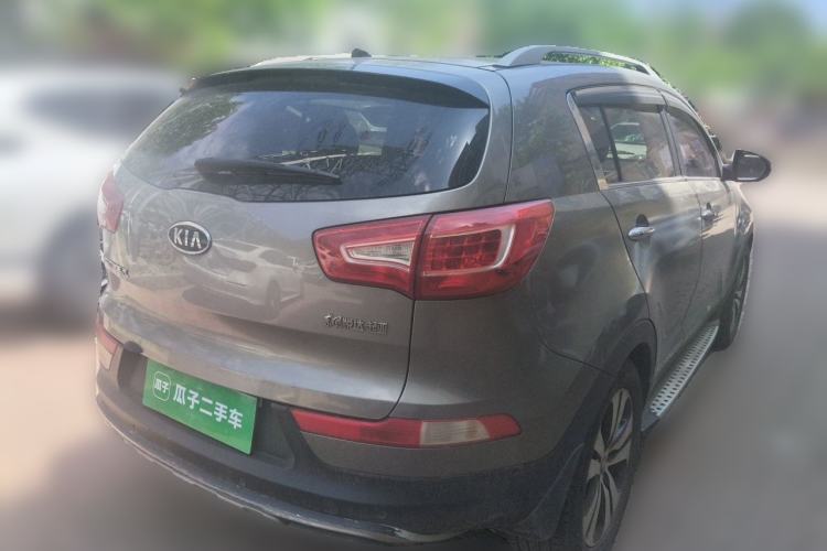 Used Kia Sportage R 2011 2.0L Automatic Two-Wheel Drive Premium Edition Rear Right 45 Deg