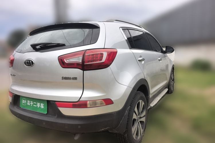 Used Kia Sportage R 2011 2.0L Automatic Two-Wheel Drive Premium Edition Rear Right 45 Deg