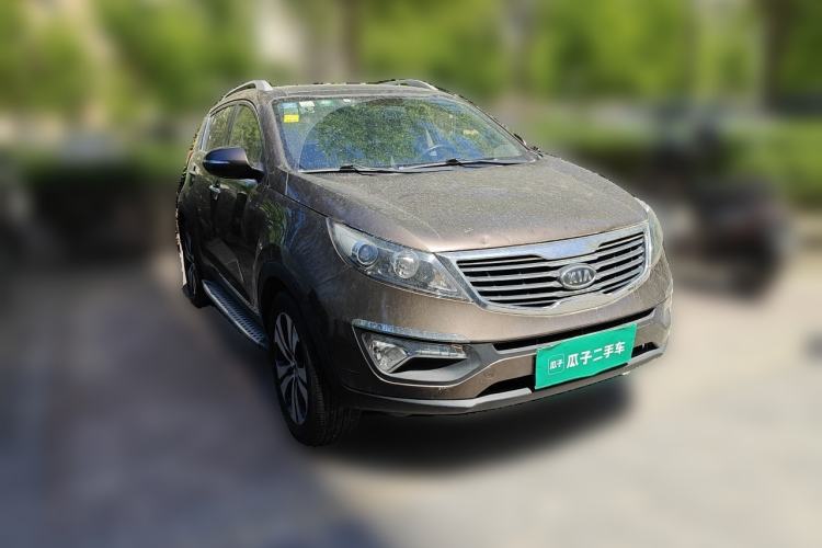 Used Kia Sportage R 2011 2.0L Automatic Two-Wheel Drive Premium Edition Front Right 45 Deg