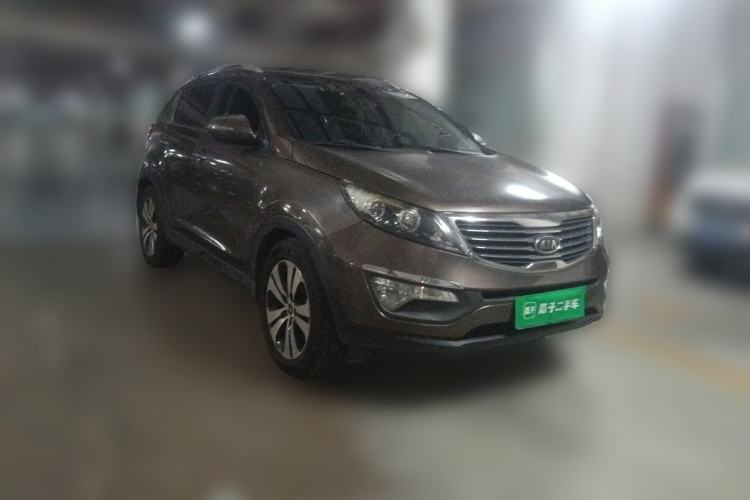 Used Kia Sportage R 2011 2.0L Automatic Two-Wheel Drive Premium Edition Front Right 45 Deg