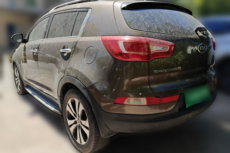 Used Kia Sportage R 2011 2.0L Automatic Two-Wheel Drive Premium Edition Rear Left 45 Deg