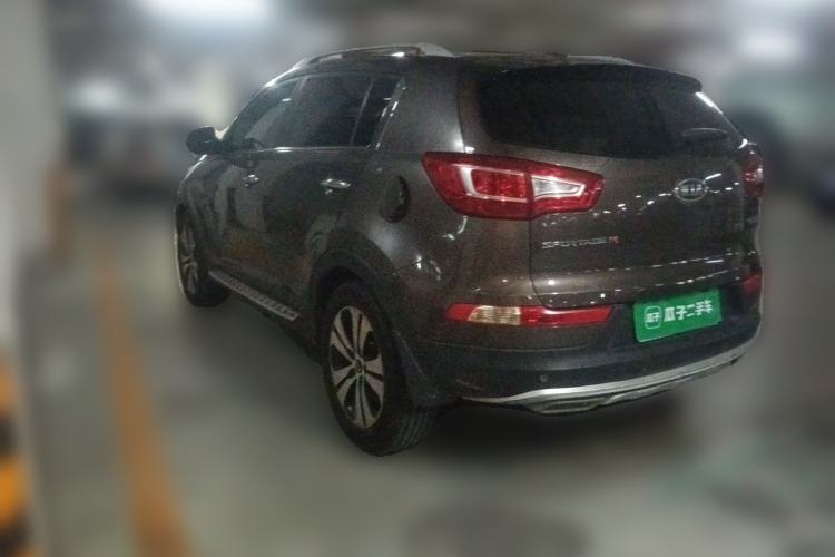 Used Kia Sportage R 2011 2.0L Automatic Two-Wheel Drive Premium Edition Rear Left 45 Deg