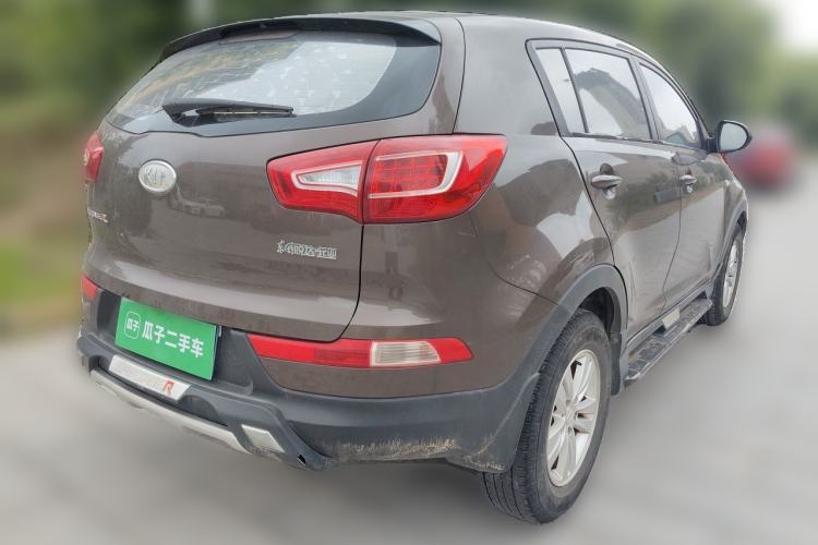 Used Kia Sportage R 2011 2.0L Manual Two-Wheel Drive GL Trim Rear Right 45 Deg