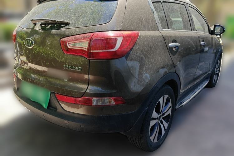 Used Kia Sportage R 2011 2.0L Automatic Two-Wheel Drive Premium Edition Rear Right 45 Deg