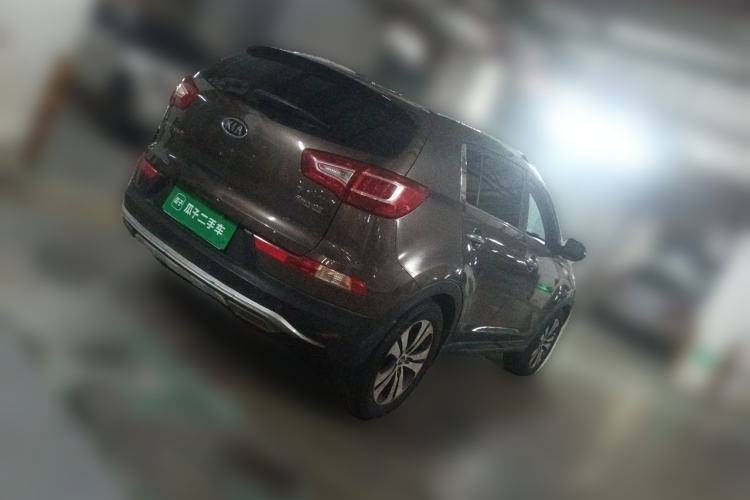 Used Kia Sportage R 2011 2.0L Automatic Two-Wheel Drive Premium Edition Rear Right 45 Deg