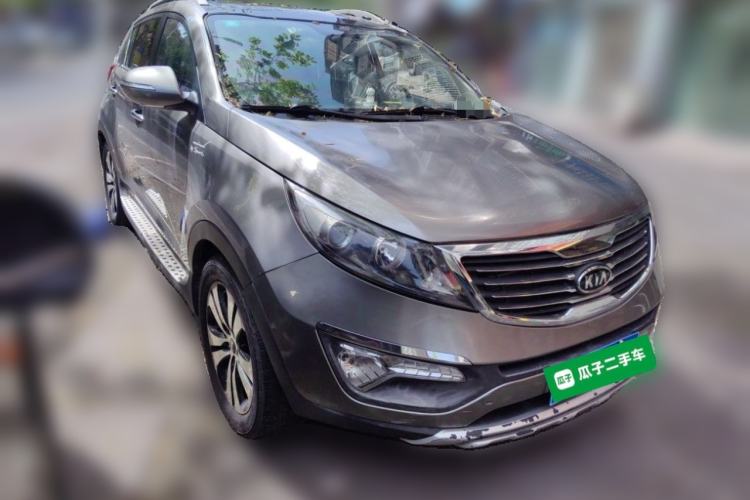 Used Kia Sportage R 2011 2.0L Automatic Two-Wheel Drive Premium Edition Front Right 45 Deg