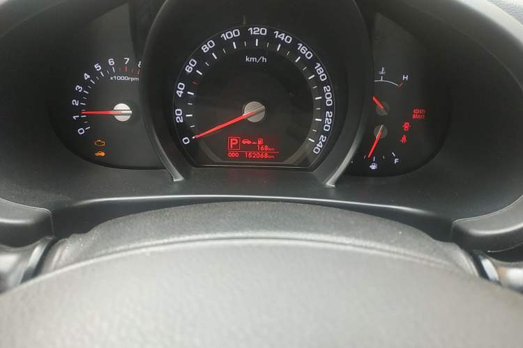 Used Kia Sportage R 2011 2.0L Automatic Two-Wheel Drive GL Odometer Close Up