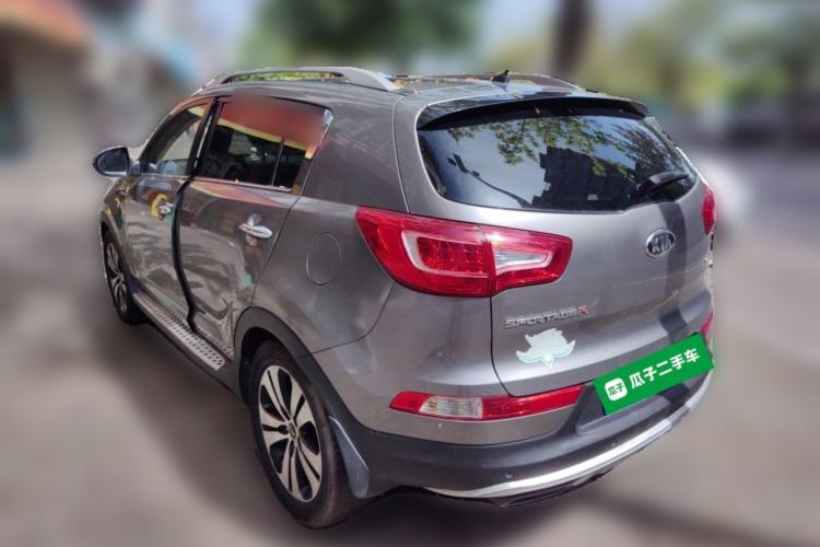 Used Kia Sportage R 2011 2.0L Automatic Two-Wheel Drive Premium Edition Rear Left 45 Deg