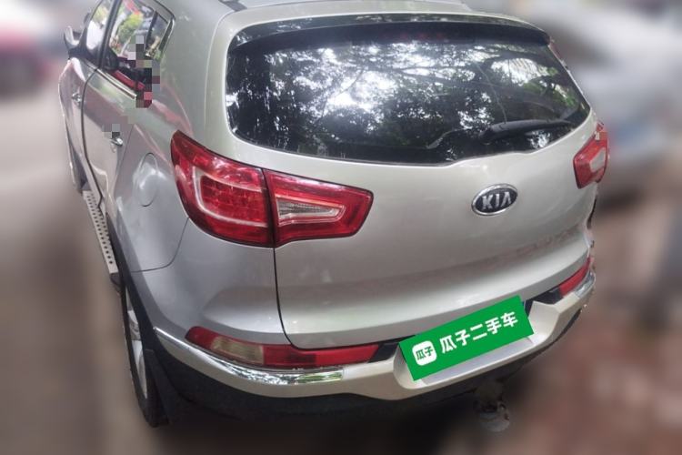 Used Kia Sportage R 2011 2.0L Automatic Two-Wheel Drive GLS Rear Left 45 Deg