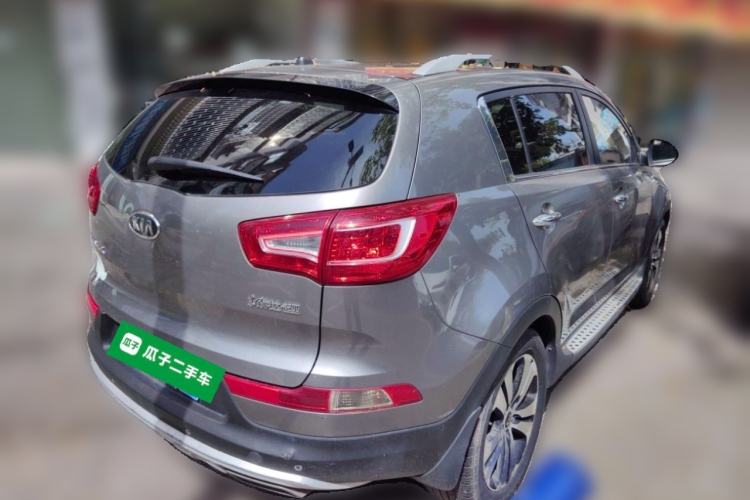Used Kia Sportage R 2011 2.0L Automatic Two-Wheel Drive Premium Edition Rear Right 45 Deg