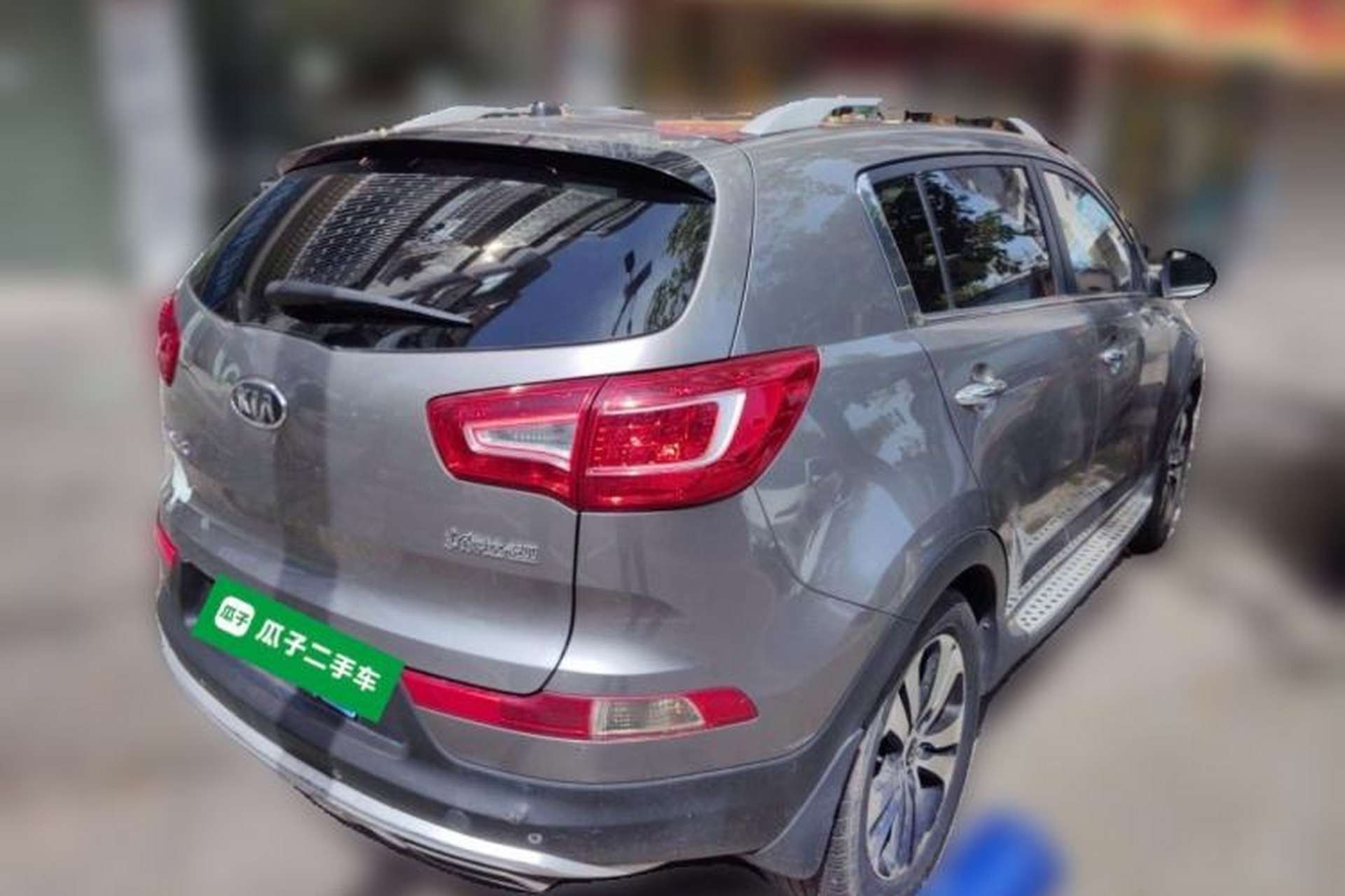 Used Kia Sportage R 2011 2.0L Automatic Two-Wheel Drive Premium Edition Rear Right 45 Deg