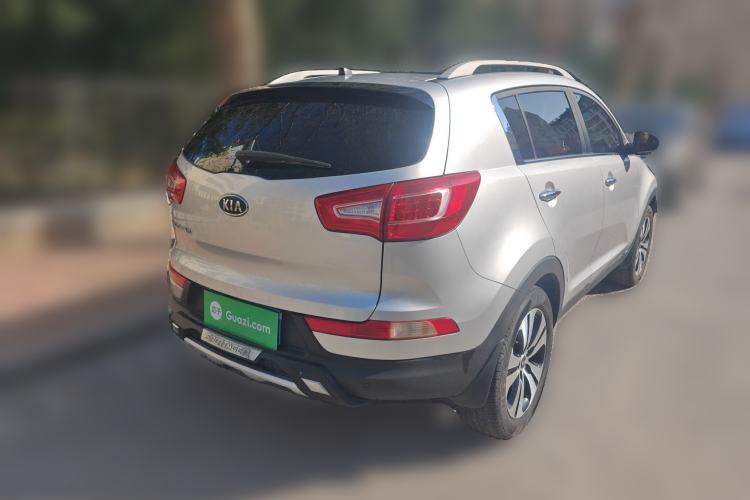 Used Kia Sportage R 2011 2.0L Automatic Two-Wheel Drive Premium Edition Rear Right 45 Deg