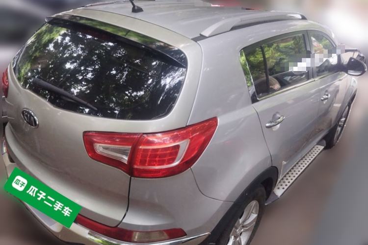 Used Kia Sportage R 2011 2.0L Automatic Two-Wheel Drive GLS Rear Right 45 Deg