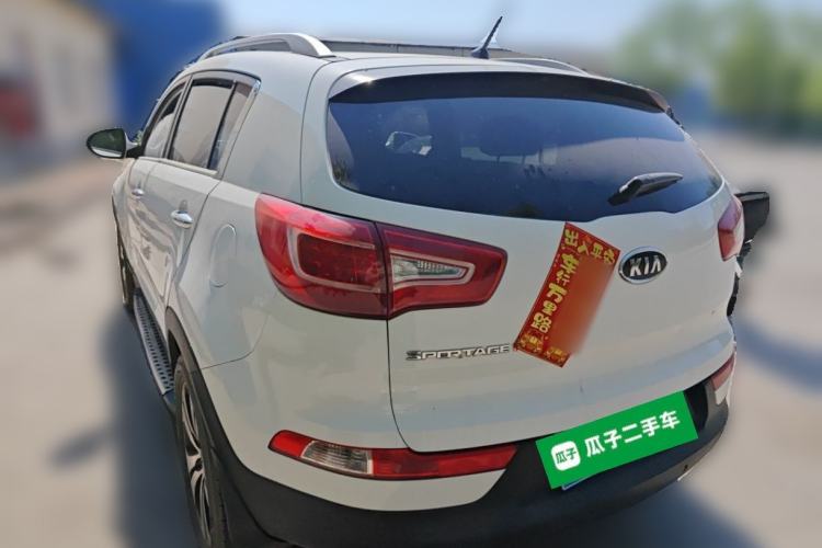 Used Kia Sportage R 2011 2.0L Automatic Two-Wheel Drive Premium Edition Rear Left 45 Deg