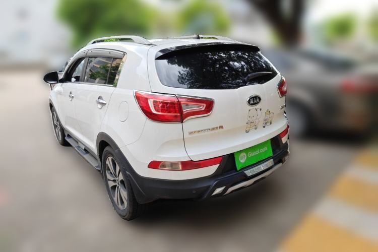 Used Kia Sportage R 2011 2.0L Automatic Two-Wheel Drive Premium Edition Rear Left 45 Deg