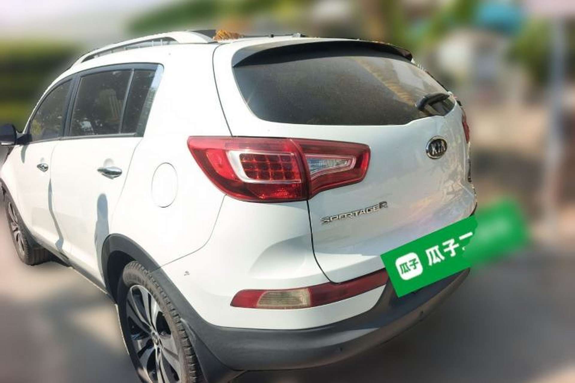 Used Kia Sportage R 2011 2.0L Automatic Two-Wheel Drive Premium Edition Rear Left 45 Deg