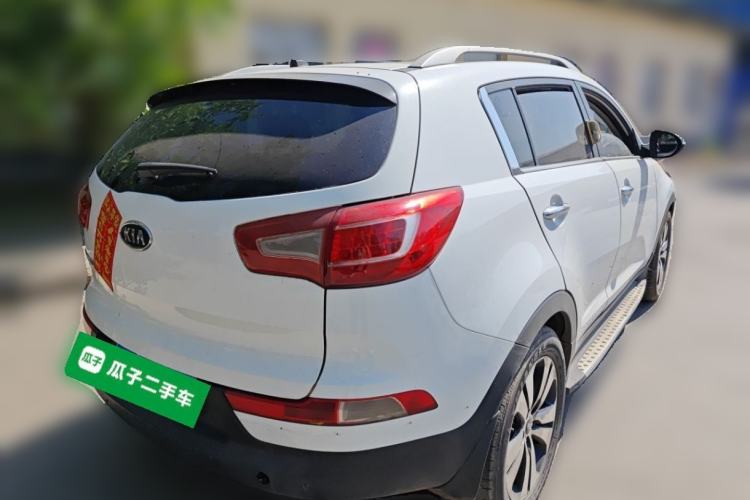 Used Kia Sportage R 2011 2.0L Automatic Two-Wheel Drive Premium Edition Rear Right 45 Deg