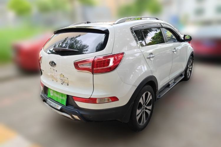 Used Kia Sportage R 2011 2.0L Automatic Two-Wheel Drive Premium Edition Rear Right 45 Deg