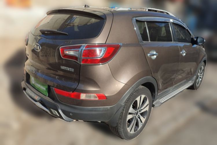Used Kia Sportage R 2011 2.0L Automatic Two-Wheel Drive Premium Edition Rear Right 45 Deg