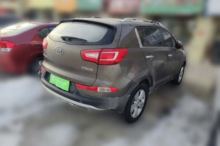 Used Kia Sportage R 2011 2.0L Automatic Two-Wheel Drive GLS Rear Right 45 Deg