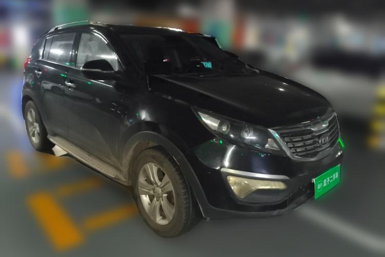 Used Kia Sportage R 2012 2.0L Automatic Two-Wheel Drive GLS Front Right 45 Deg