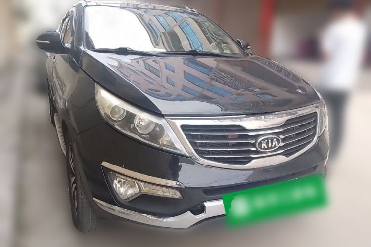 Used Kia Sportage R 2012 2.0L Automatic Two-Wheel Drive NAVI Front Right 45 Deg