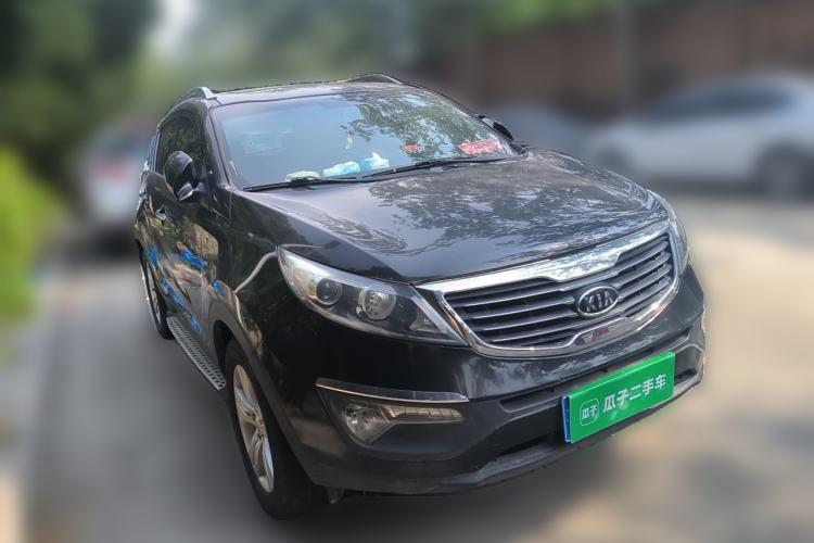 Used Kia Sportage R 2012 2.0L Automatic Two-Wheel Drive GLS Front Right 45 Deg