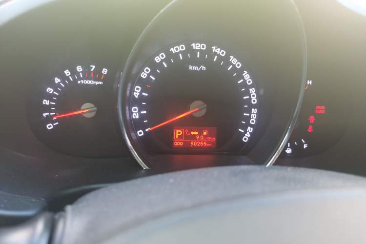 Used Kia Sportage R 2012 2.0L Automatic Two-Wheel Drive GLS Instrument Cluster