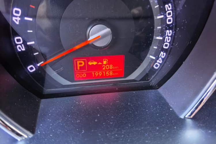 Used Kia Sportage R 2012 2.0L Automatic Two-Wheel Drive GLS Odometer Close Up