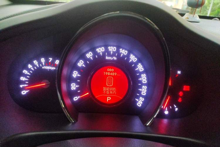 Used Kia Sportage R 2012 2.4L Automatic 4x4 Premium Edition Odometer Close Up