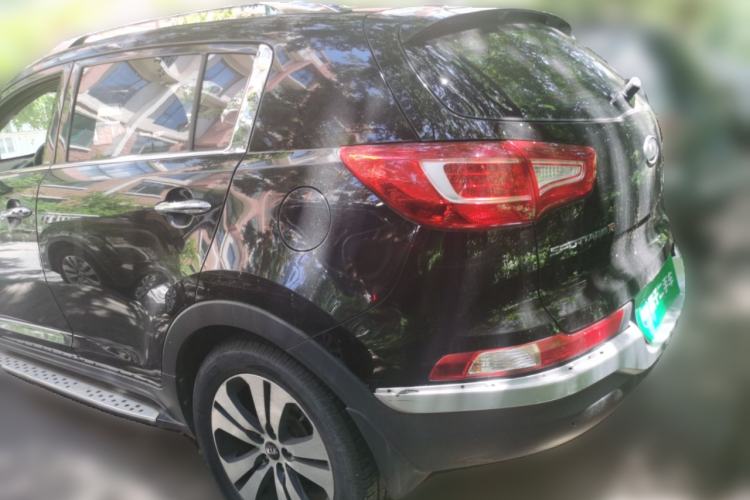 Used Kia Sportage R 2012 2.0L Automatic Two-Wheel Drive GLS Rear Left 45 Deg