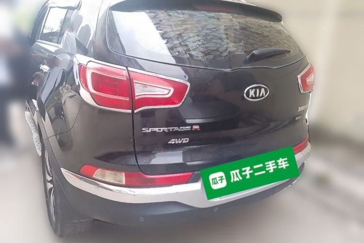 Used Kia Sportage R 2012 2.0L Automatic Two-Wheel Drive NAVI Rear Left 45 Deg