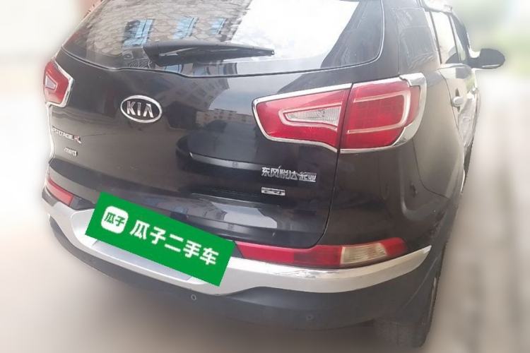Used Kia Sportage R 2012 2.0L Automatic Two-Wheel Drive NAVI Rear Right 45 Deg