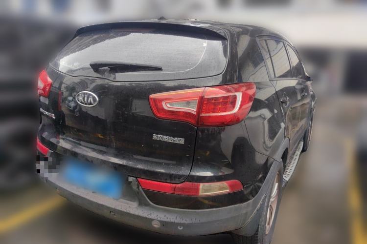Used Kia Sportage R 2012 2.0L Automatic Two-Wheel Drive GL Trim Rear Right 45 Deg