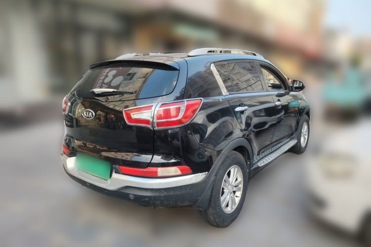 Used Kia Sportage R 2012 2.0L Automatic Two-Wheel Drive GL Trim Rear Right 45 Deg