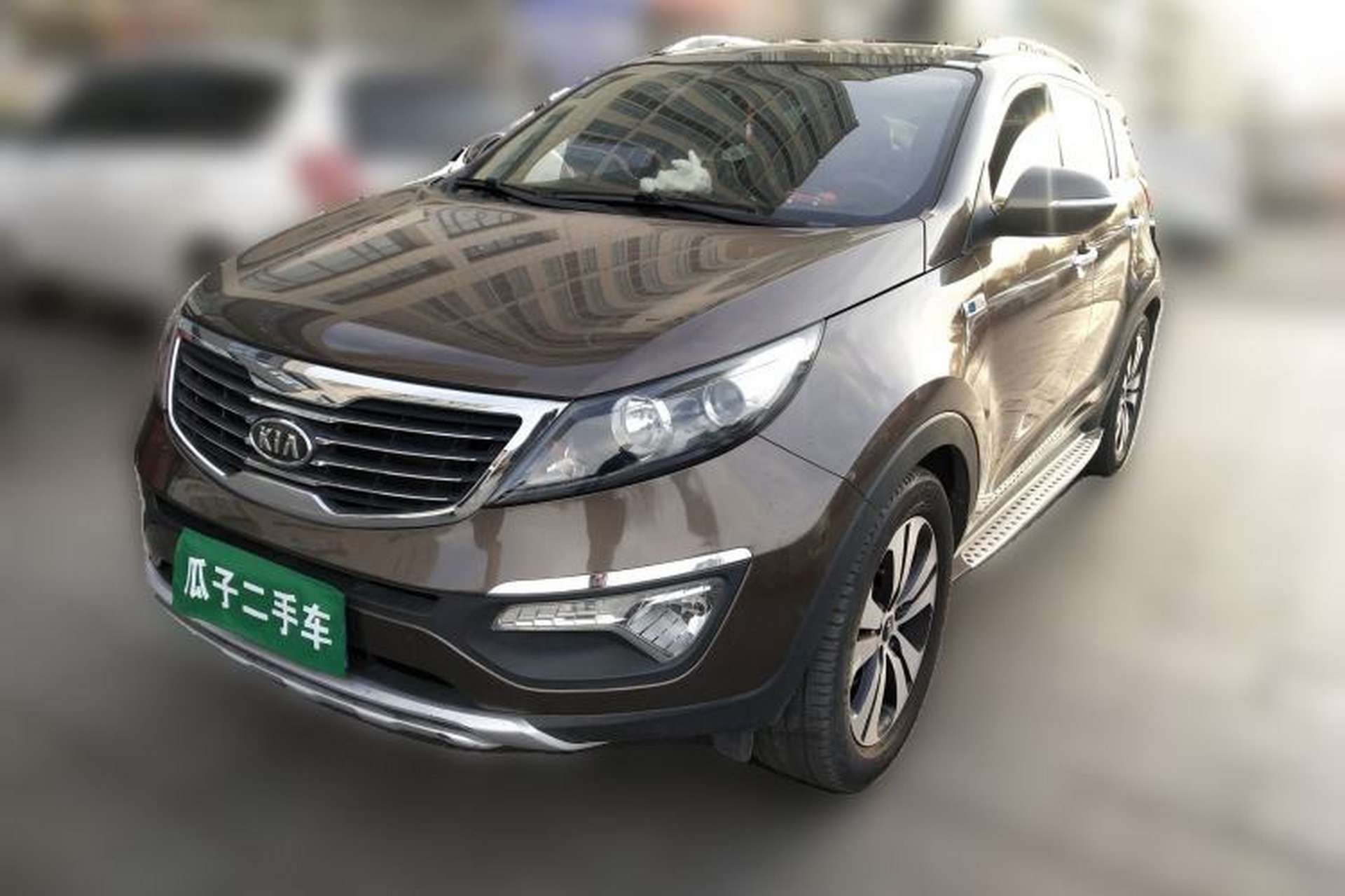 Used Kia Sportage R 2012 2.0L Automatic Two-Wheel Drive NAVI Front Left 45 Deg