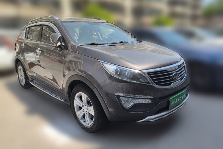Used Kia Sportage R 2012 2.0L Automatic Two-Wheel Drive GLS Front Right 45 Deg