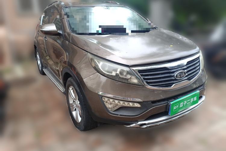 Used Kia Sportage R 2012 2.0L Automatic Two-Wheel Drive GLS Front Right 45 Deg