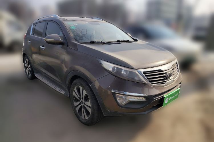 Used Kia Sportage R 2012 2.0L Automatic Two-Wheel Drive NAVI Front Right 45 Deg