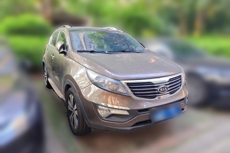 Used Kia Sportage R 2012 2.0L Automatic Two-Wheel Drive NAVI Front Right 45 Deg