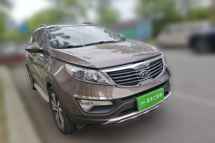 Used Kia Sportage R 2012 2.0L Automatic Two-Wheel Drive NAVI Front Right 45 Deg