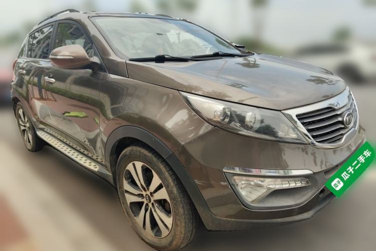 Used Kia Sportage R 2012 2.0L Automatic Two-Wheel Drive NAVI Front Right 45 Deg