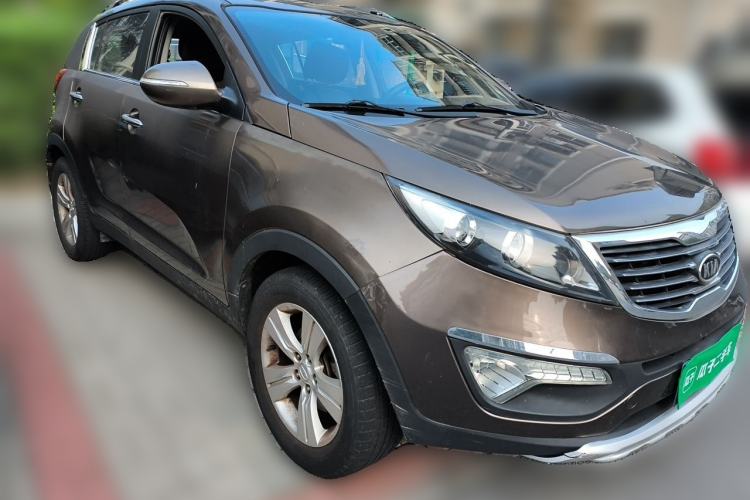 Used Kia Sportage R 2012 2.0L Automatic Two-Wheel Drive GLS Front Right 45 Deg