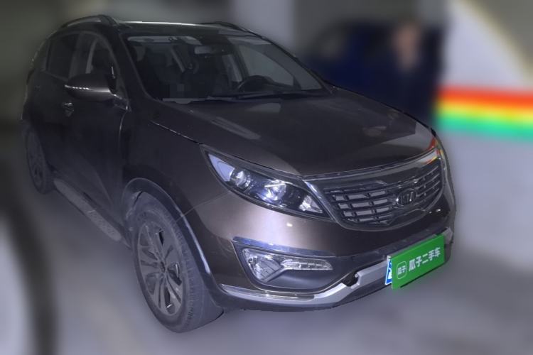 Used Kia Sportage R 2012 2.0L Automatic Two-Wheel Drive NAVI Front Right 45 Deg