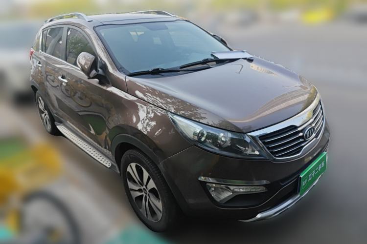 Used Kia Sportage R 2012 2.0L Automatic Two-Wheel Drive NAVI Front Right 45 Deg