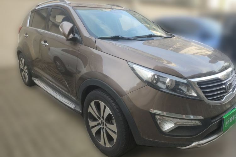 Used Kia Sportage R 2012 2.0L Automatic Two-Wheel Drive NAVI Front Right 45 Deg