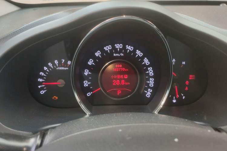 Used Kia Sportage R 2012 2.0L Automatic Two-Wheel Drive NAVI Instrument Cluster