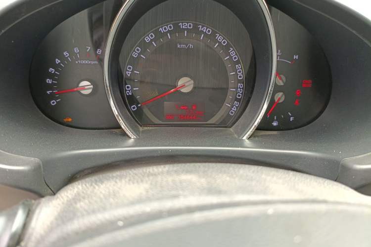 Used Kia Sportage R 2012 2.0L Manual Two-Wheel Drive GL Trim Odometer Close Up