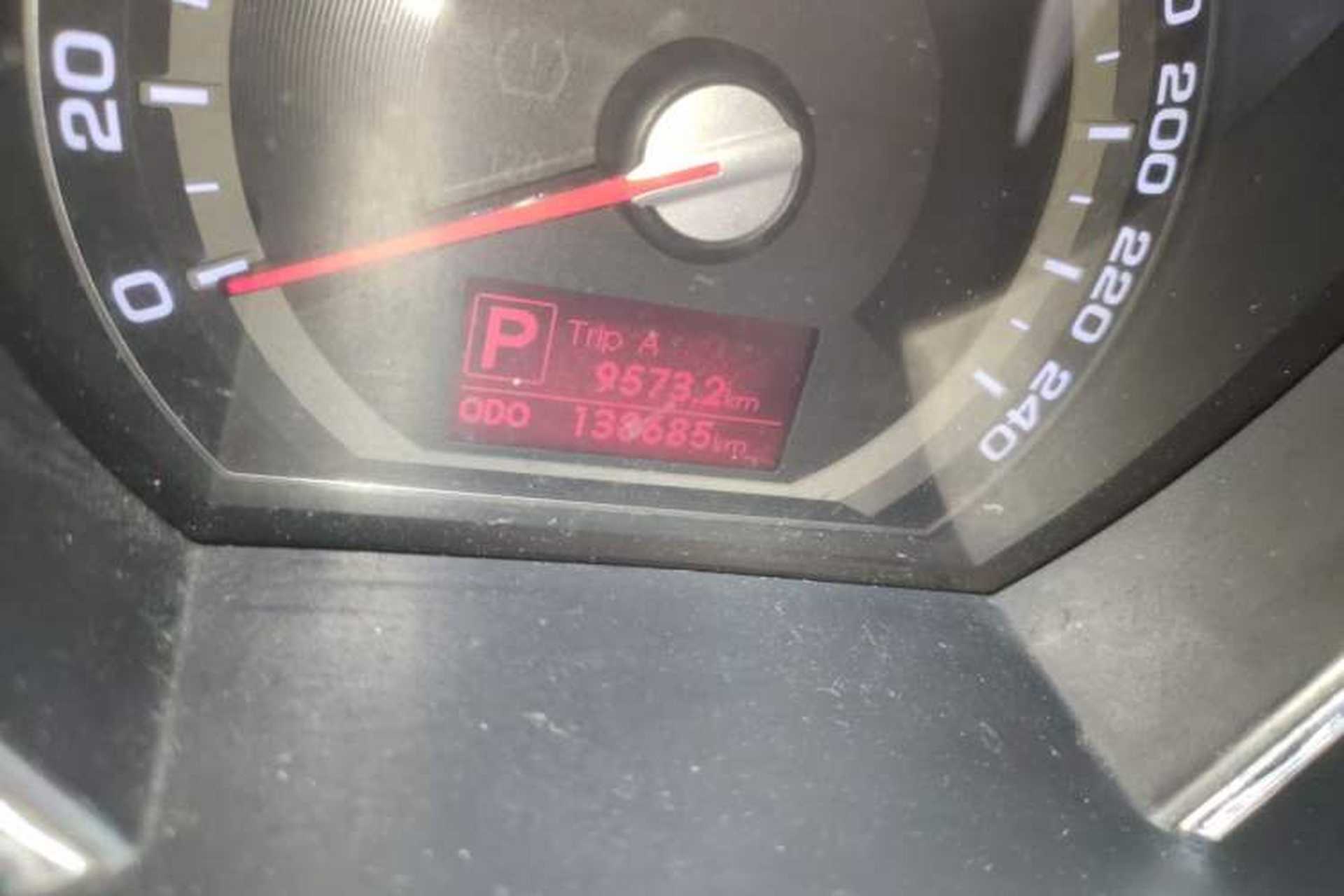 Used Kia Sportage R 2012 2.0L Automatic Two-Wheel Drive GLS Odometer Close Up