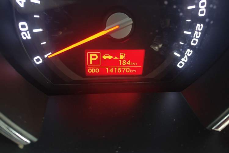 Used Kia Sportage R 2012 2.0L Automatic Two-Wheel Drive GLS Odometer Close Up